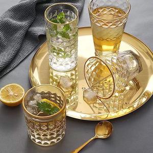 Usine produire potable tube de silicone en forme d'ananas pour café tasse en verre avec soucoupe - Product Image 6
