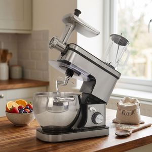 <span class=keywords><strong>Robot</strong></span> pâtissier 8/10L à prix compétitif pour la pâtisserie, mélangeur sur socle pour la fabrication de pain et de pâtisseries - Product Image 6