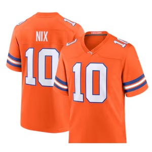 เสื้อฟุตบอลโบ นิกซ์ 10 ชายหญิงเยาวชนสีส้มสีกรมท่าสีขาวเครื่องแบบ - Product Image 2