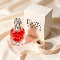Bouteilles de parfum en verre de luxe à fond épais et forme spéciale, étanches, 50 ml et 100 ml, vente en gros