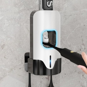 Wall Mounted Induction <b>Toothpaste</b> Squeezer Household Electric Infrared Ray Sensor Automatic <b>Toothpaste</b> <b>Dispenser</b> - Product Image 1