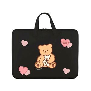 Housse pour tablette et ordinateur portable en cuir PU ODM multi-poches avec logo personnalisé pour filles et enfants 11''-17.3'' - Product Image 2