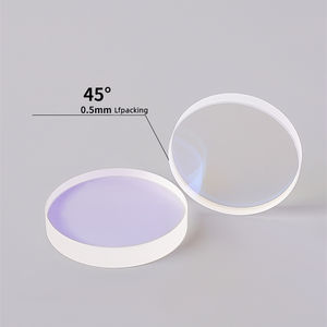 Lente Protectora Inferior de Cuarzo para Láser OEM con Recubrimiento Anti-Reflejante, Cristal de Cuarzo Redondo de 18/19.05/20 mm para Cabezal de Corte y Soldadura Láser - Product Image 3