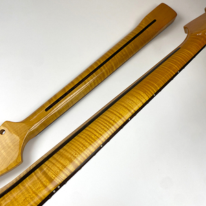 Mástiles de guitarra ST personalizados de arce flameado con 21 trastes y acabado brillante para guitarra <span class=keywords><strong>el</strong></span>éctrica - Product Image 3