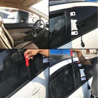 Outil universel de déverrouillage de voiture, déverrouillage d'urgence, ouverture de porte, outils spéciaux de réparation de voiture, outils d'entretien de porte, 9 pièces/ensemble