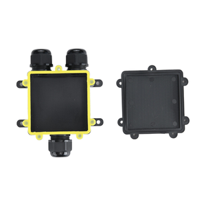 Hộp nối màu đen ngoài trời không thấm nước IP68 Hộp nối ngoài trời-3 chiều yb730 hộp nối dây nguồn điện bên ngoài - Product Image 1