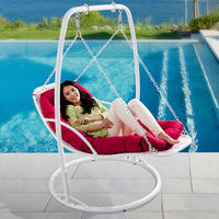 Chaises à bascule, Lits suspendus, Berceaux, Cintres pour balançoire d'extérieur, Rockers pour adultes pour balcon, Fauteuils inclinables doubles/simples célèbres sur Internet