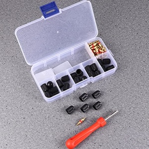 Tire Valve Core Removal And Installation Kit 61Pcs Standard British Mouth Copper Material Repair <b>Tool</b> <b>Set</b> <b>Boxed</b> - Product Image 4