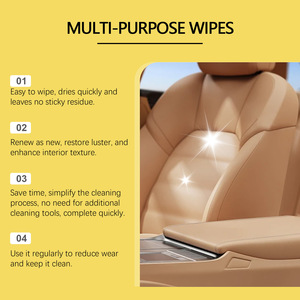 Rayhong, 40 Uds., toallitas para interior <span class=keywords><strong>de</strong></span> <span class=keywords><strong>coche</strong></span>, eliminación <span class=keywords><strong>de</strong></span> <span class=keywords><strong>manchas</strong></span>, restauración <span class=keywords><strong>de</strong></span> brillo, daño solar, reducción <span class=keywords><strong>de</strong></span> piezas <span class=keywords><strong>de</strong></span> plástico, papel <span class=keywords><strong>de</strong></span> limpieza <span class=keywords><strong>de</strong></span> asiento <span class=keywords><strong>de</strong></span> cuero - Product Image 5