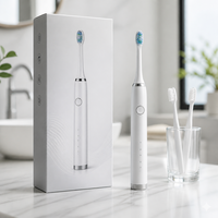 Boîte personnalisée pour brosse à dents électrique avec logo, emballage en carton rigide en gros pour soins dentaires OEM