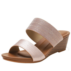Sandalias <span class=keywords><strong>de</strong></span> moda <span class=keywords><strong>de</strong></span> verano para <span class=keywords><strong>mujer</strong></span>, <span class=keywords><strong>zapatos</strong></span> <span class=keywords><strong>de</strong></span> cuña para exteriores con suela gruesa y cierre <span class=keywords><strong>de</strong></span> tacón alto - Product Image 4