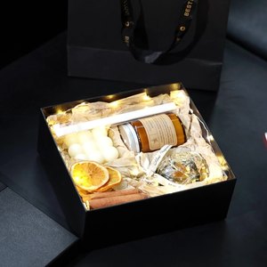 AIKUN Set <span class=keywords><strong>de</strong></span> Regalo Vaso con Vela <span class=keywords><strong>de</strong></span> Cera <span class=keywords><strong>de</strong></span> Soja Kit <span class=keywords><strong>de</strong></span> <span class=keywords><strong>Spa</strong></span> para Navidad Ideal para la Relajación <span class=keywords><strong>de</strong></span> Mamá - Product Image 2
