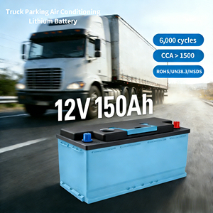 12.8V 150Ah 헤비듀티 리튬인산철 배터리 트리플 비상 시동 트럭 시동 주차 에어컨 시스템 1500CCA IP67 - Product Image 1