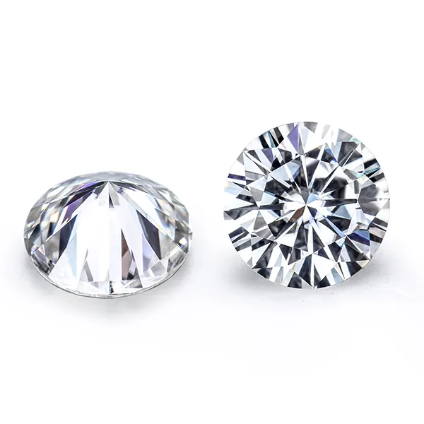Stars gem Großhandel 1 Ct 6,5mm D Farbe Diamant Lose Edelsteine Preis pro Karat VVS Weiß Runde Brilliant Cut Stones Moissan ite