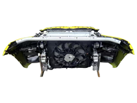 Convient pour l'assemblage du pare-chocs avant de haute qualité pour BMW X4M F98 avec radiateur, phare, ventilateur, grille, kit carrosserie ABS G02