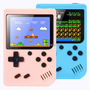Mini <span class=keywords><strong>Console</strong></span> de jeux vidéo intégrée 400 en 1 lecteur portable <span class=keywords><strong>Machine</strong></span> 3.0 pouces LCD poignée cadeaux pour enfants lecteur nostalgique - Product Image 3