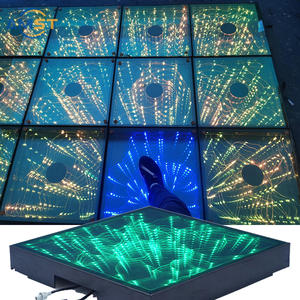 Интерактивный светодиодный танцпол с видеодисплеем, DJ-освещением и динамиками, грузоподъемность 500 кг, класс защиты IP33 - Product Image 2