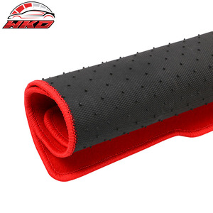 พรมปูพื้นสำหรับฮอนด้า ซีวิค 16-21 รถ ไลเนอร์ ด้านหน้า ด้านหลัง กำมะหยี่สีแดง พรมกันลื่น 4 ชิ้น - Product Image 5