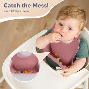 Juego de Alimentación de Silicona para Bebés, Personalizado, Superventas 2026, Set de Regalo para Recién Nacidos, Set de Platos para Bebés - Product Image 3