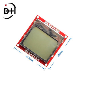 ЖК-дисплей модуль Белый/Синий Подсветка 84*48 84x48 для <span class=keywords><strong>Arduino</strong></span> для Nokia 5110 ЖК-модуль - Product Image 2