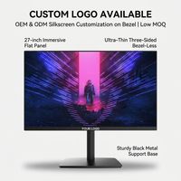 Moniteur de jeu double mode 27 pouces en gros, 3840x2160 4K 160Hz à 1K 320Hz, écran IPS rapide HDR 400, affichages Esports 2.1 DP