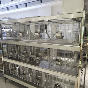 כמות גבוהה מעבדה נירוסטה ארנב כלוב - Product Image 1