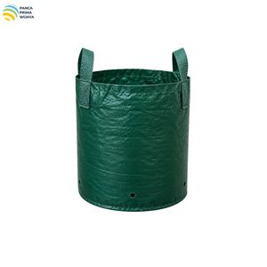 High Quality 50L HDPE Woven Grow <b>Bag</b> UV Stabilized Heavy Duty Planter <b>Bag</b> with 2 Handles for <b>Nursery</b> Horticulture - Product Image 2
