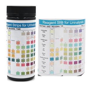 10 paramètre Test D'<span class=keywords><strong>urine</strong></span> Bandes Diabète UTI pH Test D'<span class=keywords><strong>urine</strong></span> Bandes URS-10T - Product Image 3