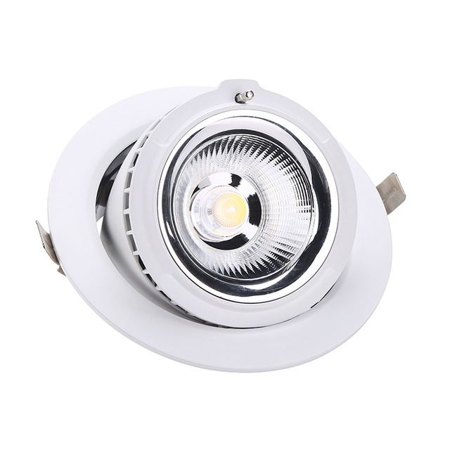 Beam Angle 120 Degree 38w 30w Led Adjustable Downlight 30w Cob Led Downlight Gimbal