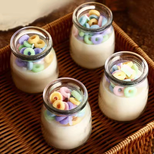 High Quality Novelty Luxury, Aromatherapy Bougie Cereal Decoration Cute Multicolor Glass Jar Scented Candles - Product Image 4