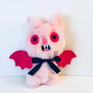 Porco Bat - Bat Brinquedo De Pelúcia-Estranhos Bichos-Boneca Arte Mutante-Pelúcia Porco-Pelúcia Kawaii-Creepy Cute Toys