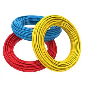 1.5mm 2.5mm 3mm 4mm 6mm 90 mm Cable Electrico Single Core Copper PVC Electrical House Wiring Electric Wire Cable