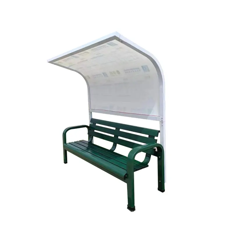 Banc de salon en aluminium avec auvent pour court de tennis extérieur public pour le repos et la détente en vente