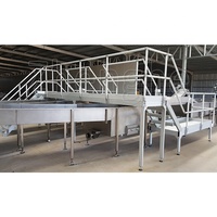 Plataforma Móvil de Aluminio de Alta Calidad, Escalera de Plataforma, Pasarelas de Aluminio