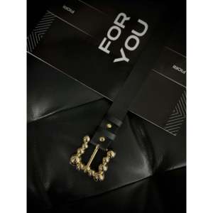 เข็มขัดผู้หญิง Fiori Bubble Gold Buckle โลหะผสมชุบ ปรับขนาดได้ เครื่องประดับแฟชั่น - Product Image 2