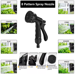 High Performance 3/4" Expandable with Rubber Connector Magic Watering and Black Paper Box for Car Wash Use - Product Image 4