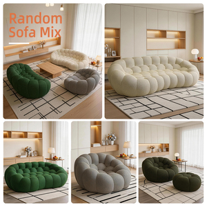 Sofá Modular Moderno Comprimido al Vacío, Sofá Burbuja Multiusos de 1, <span class=keywords><strong>2</strong></span> y <span class=keywords><strong>3</strong></span> Plazas, Sofás Curvos de Compresión Tipo Fútbol - Product Image 6
