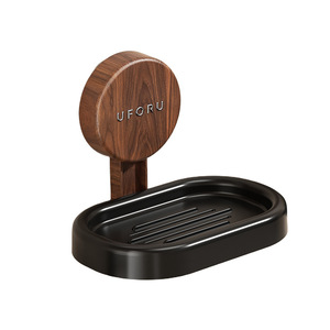 Support mural ovale pour savon An Zhenya, en plastique, auto-drainant, sans perçage, pour usage domestique - Product Image 2