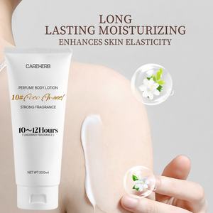 Lotion corporelle hydratante longue durée parfumée, éclaircissante pour la peau, végane, avec logo personnalisé - Product Image 2