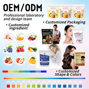 ชาเขียวสมุนไพรธรรมชาติผสมกับชาชงเย็นเพื่อรองรับความสบายในการย่อยอาหารผสมกับชาสมุนไพรเพื่อสุขภาพ - Product Image 5