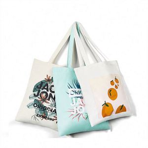 Customize Canvas Cotton Tote Bag with Zipper Custom Logo Free Sample <b>Drop</b> Ship OEM/ODM MOQ 300pcs Daily Use - Product Image 3