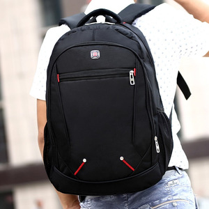 <b>Backpack</b> Large Capacity Casual Computer Bag Simple Fashionable Wear-resistant Multi-layer Business Bag Junior Senior high - Product Image 3