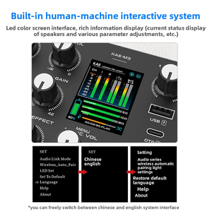 Loa Di Động Không Dây Có Micro, Âm Thanh HiFi, Hệ Thống Âm Thanh Chất Lượng Cao, Bộ Khuếch Đại Công Suất Cao, <span class=keywords><strong>Bluetooth</strong></span>, Đèn RGB - Product Image 2