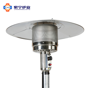 Muebles de exterior de hierro con recubrimiento en polvo negro del fabricante, fácil instalación, tipo Seta, Patio, GLP, Gas propano, jardín eléctrico - Product Image 2