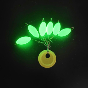 Flotteurs de pêche lumineux en forme d'olive en mousse EPS, sept étoiles - Product Image 3
