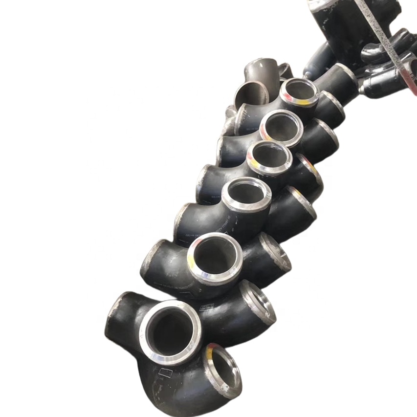 3 Way Elbow Pipe Fittings 90 Degree 316 Stainless Steel Square Tube Connector 50mm