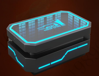 Table basse KTV TRUST Extend Infinitely Mirror avec lumière nocturne, carrée, en acier inoxydable, verre trempé, étanche, pour la maison et les entreprises