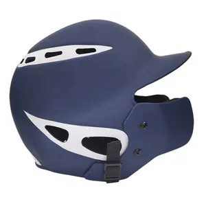 Supporta il casco da baseball bianco personalizzato e il casco da softball