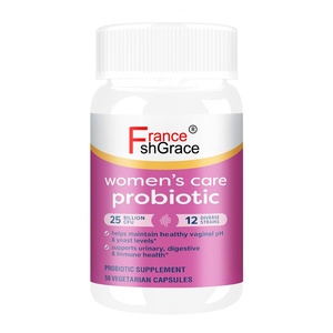 Cápsulas Probióticas para Mujeres, Apoyan el Equilibrio del pH para la Salud Vaginal, Urinaria, Digestiva e Inmunológica de la Mujer, Sin Lácteos ni Soya, 50 Cápsulas - Product Image 1