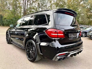 Kit de Carrocería de Fibra de Carbono de Alta Calidad ZNDR para Mercedes-Benz GLS W166, Estilo Brabus, Alerón Delantero, Alerón Trasero, Cejas para Ruedas, 2015-2016 - Product Image 5